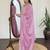 Mauve pink embroidered viscose salwar kameez