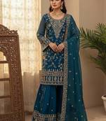 Designer Sharara Set Party Wear Suit Set