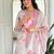 Off white printed rayon salwar kameez