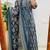 Floral printed pure cotton round neck kurta trouser & dupatta set