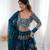 TEAL Faux Georgette Embroidered Lehenga Choli with Dupatta – New Launch