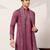 DUSTY PINK VISCOSE SILK THREAD & SEQUINS EMBROIDERED WORK FUNCTION FESTIVAL MARRIAGE PARTY WEAR STRAIGHT KURTA DUPATTA