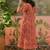 Sangria printed maxi dress