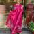Elegant pink kurta set with embroidered dupatta