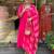 Women rani pink ethnic kurta set with dupatta