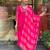Women rani pink ethnic kurta set with dupatta