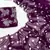 Purple Colour Soft Georgette Polka Dot Saree