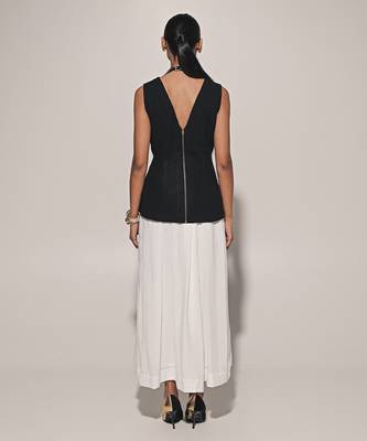 Black linen co ord set 5