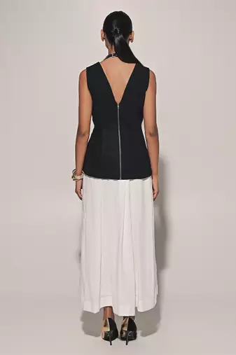 Black linen co ord set