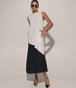 White linen dress