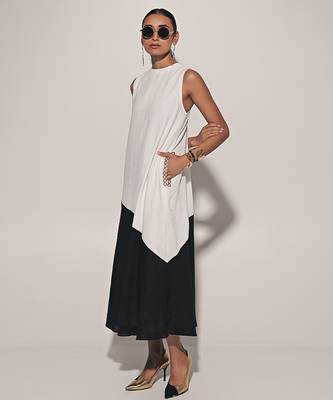 White linen dress 2