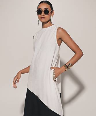White linen dress 3