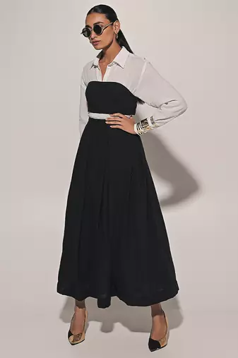 White linen co ord set