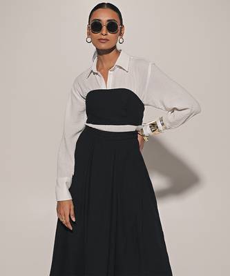 White linen co ord set 4