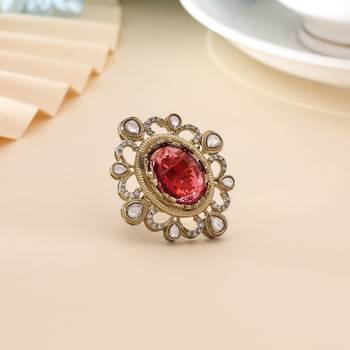 Rani color american diamond ring 1