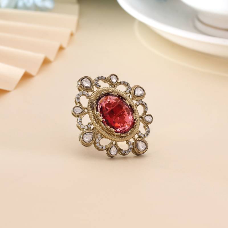 Rani color american diamond ring
