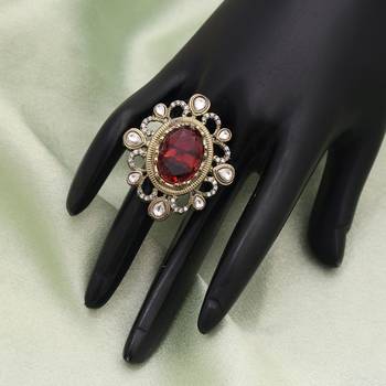 Rani color american diamond ring 2