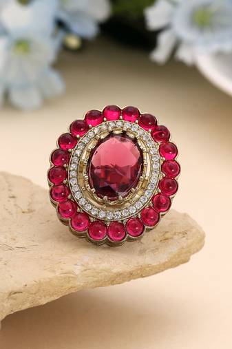 Rani color american diamond ring