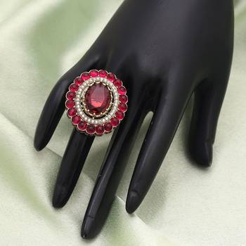 Rani color american diamond ring 2