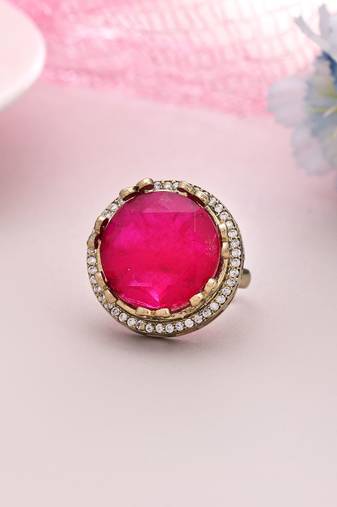 Rani color american diamond ring
