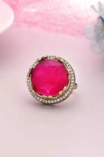 Rani color american diamond ring