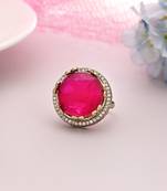 Rani color american diamond ring