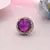 Purple color american diamond ring