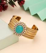 Rama green color american diamond bracelet