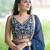BLUE RADIANCE FAUX GEORGETTE LEHENGA CHOLI