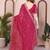 Agreeable pink georgette bandhej print with cutwork lace border saree with mono banglory silk blouse