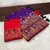 Purple Color Kashmiri Thread Woven Work Pashmina Silk Blend  Saree