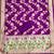 Purple soft banarasi silk pure zari woven design dress material