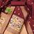 Maroon soft banarasi silk pure zari woven design dress material