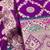 Purple soft banarasi silk pure zari woven design dress material