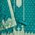 Teal soft banarasi silk pure zari woven design dress material