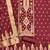 Maroon soft banarasi silk pure zari woven design dress material