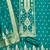 Teal soft banarasi silk pure zari woven design dress material