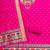 Pink soft banarasi silk pure zari woven design dress material