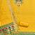 Yellow soft banarasi silk pure zari woven design dress material
