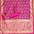 Pink soft banarasi silk pure zari woven design dress material