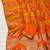 Orange Color Jari Jaqurad Weaving Chhinya Tisu Silk Blend Saree