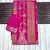 Rani Pink Color Jari Jaqurad Weaving Chhinya Tisu Silk Blend Saree