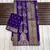 Purple Color Jari Jaqurad Weaving Chhinya Tisu Silk Blend Saree