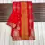 Red Color Jari Jaqurad Weaving Chhinya Tisu Silk Blend Saree