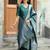 Women's art silk woven motiff kurta pant with dupatta set