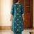 Women's art silk woven motiff kurta pant with dupatta set