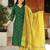 Women's art silk woven motiff kurta pant with dupatta set