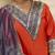 Women's embroidered silk blend kurta pant sets with dupatta