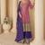 pink ready-to-wear heavy georgette embroidered salwar kameez with palazzo & dupatta elegant party wear