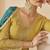 yellow ready-to-wear heavy georgette embroidered salwar kameez with palazzo & dupatta elegant party wear